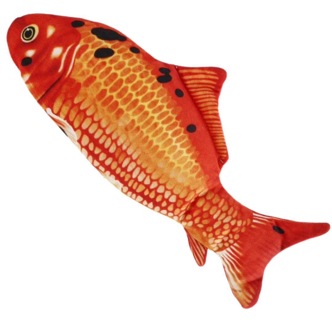 Sprellende fisk katteleke