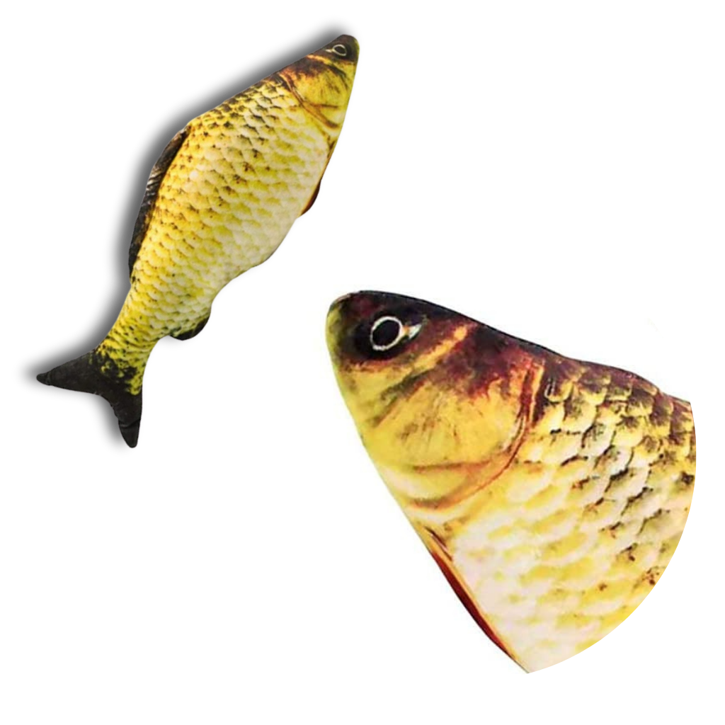 Sprellende fisk katteleke