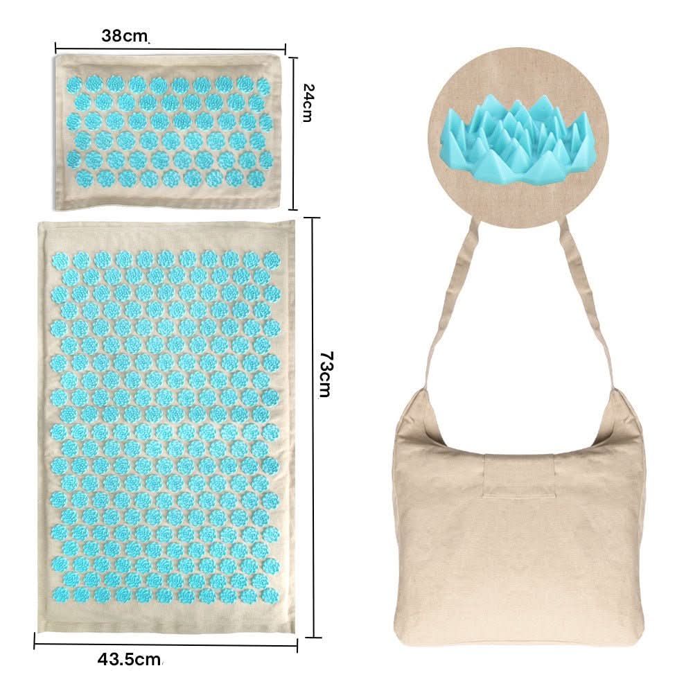 Norvo | Akupressurmatte for Naturlig Smertelindring og Avslapning