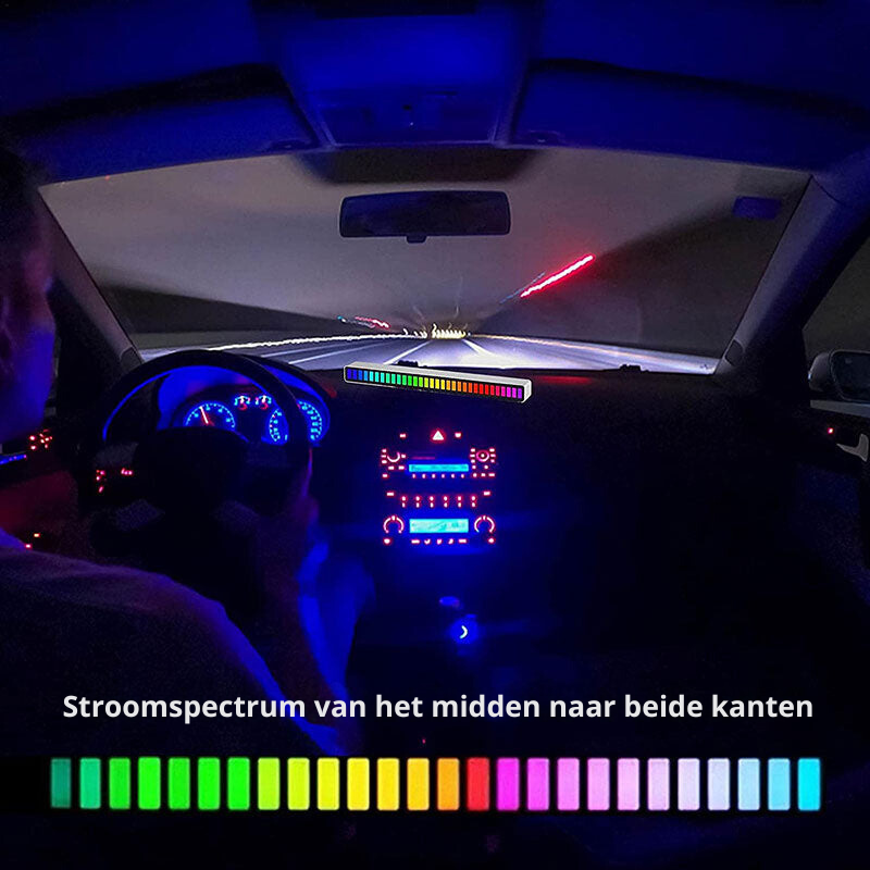 Norvo | Smart Lydaktivert RGB Lyslist | Musikk Synk LED Ambient Belysning