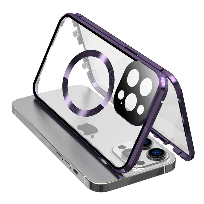 Norvo | Full beskyttelse metallramme etui for iPhone