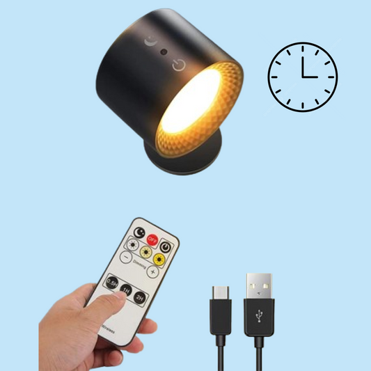 Norvo | Batterilampe med timer Lys med timer