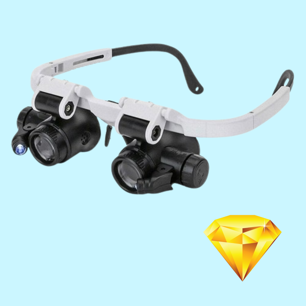 Norvo | Forstørrelsesglass for smykkelaging Øyelup