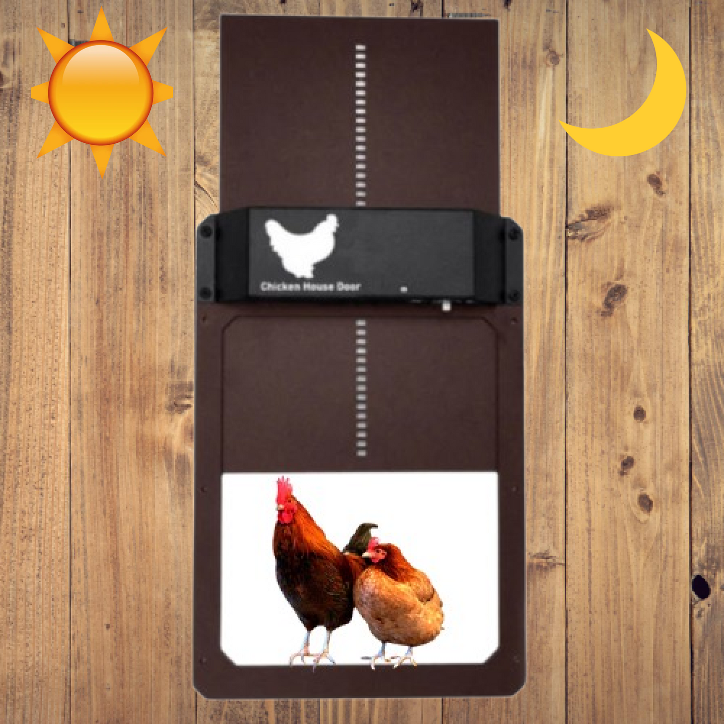 Norvo | Automatisk Kyllingkasse Hønsehus Fugl Døråpner