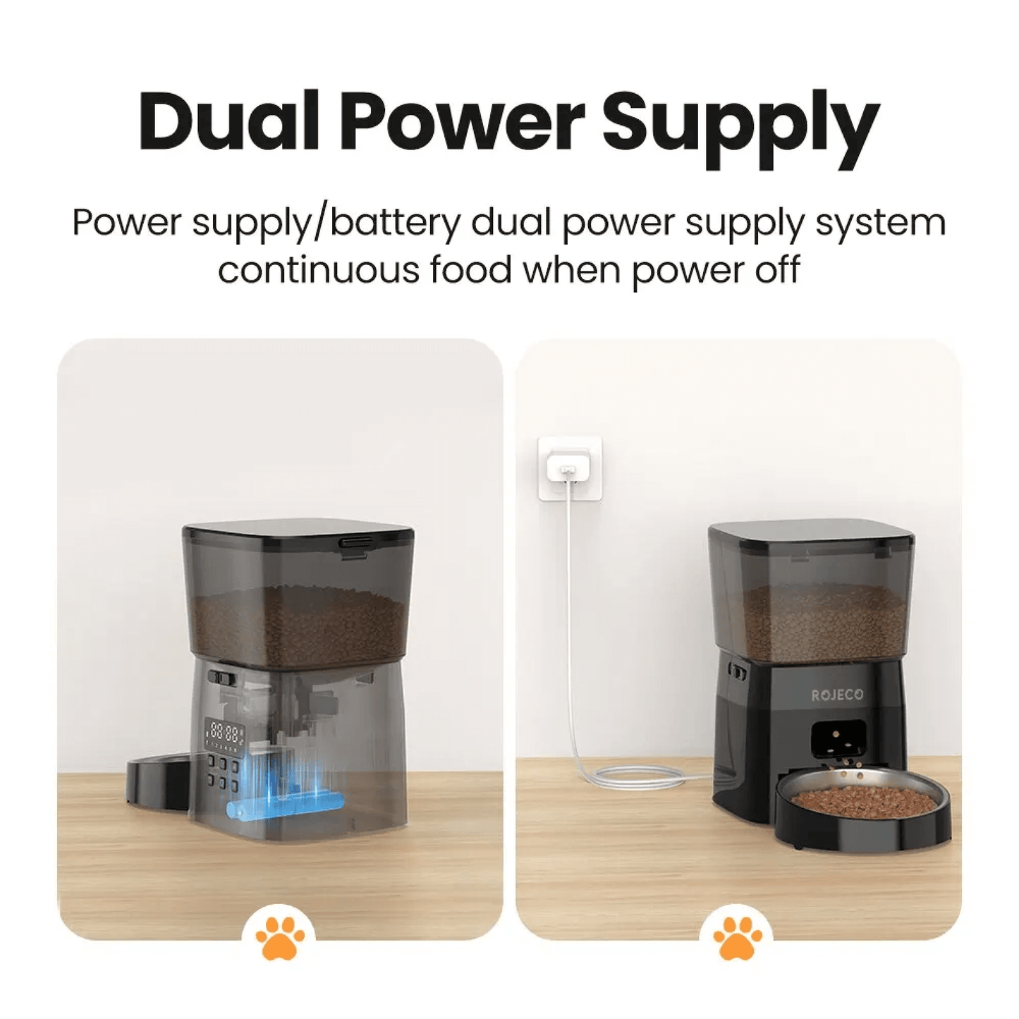 Norvo | Automatisk Hund Tidsbestemt Matdispenser