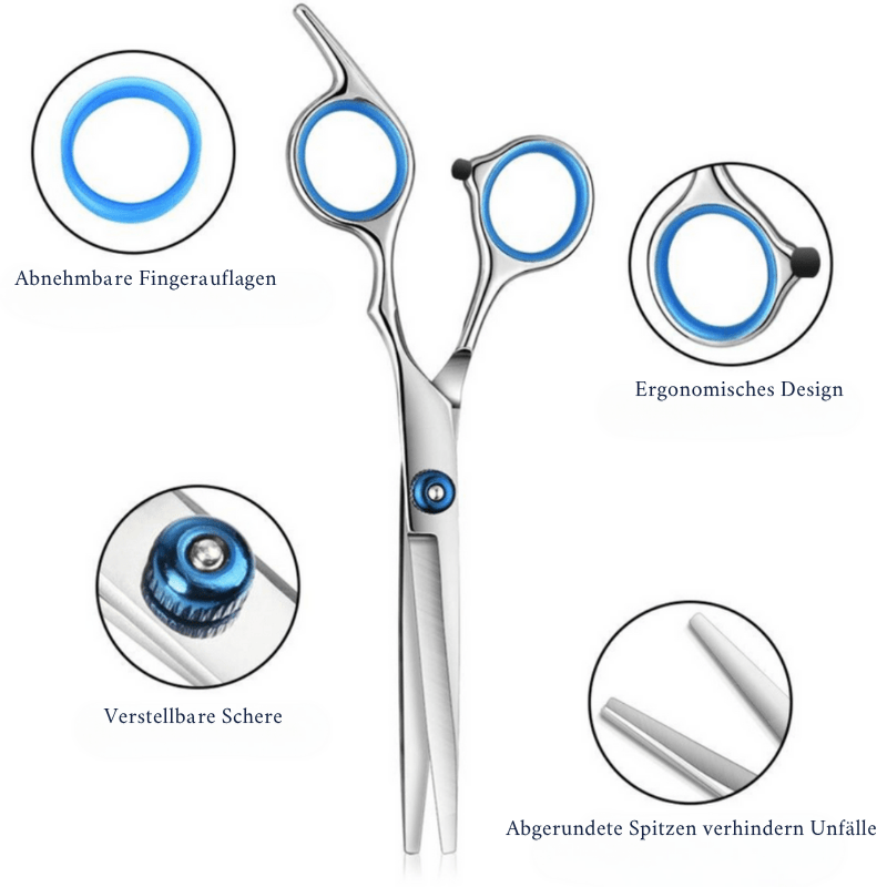 Norvo | 10-delt DIY frisørsett for presise hårklipp