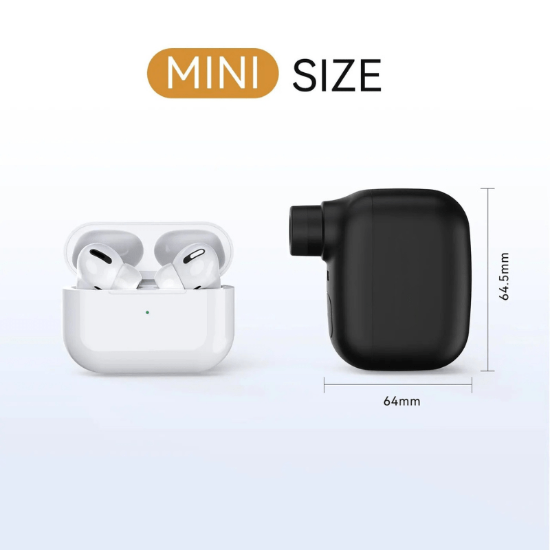 Norvo | Bærbar sykkelpumpe med 100 PSI & USB-C