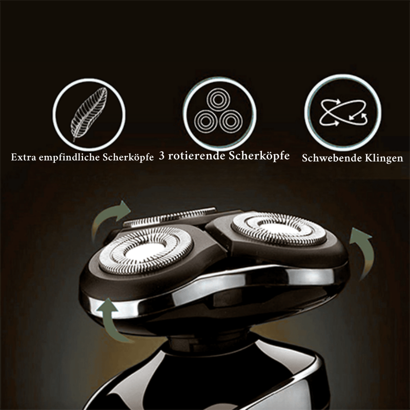 Norvo | serie barbermaskin - Elektrisk, vanntett og hudvennlig for våt og tørr barbering