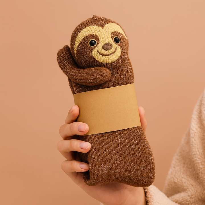 Norvo | Fuzzy Animal Plush Sokker Damer Herrer Koselig Non Slip Varm Vinter