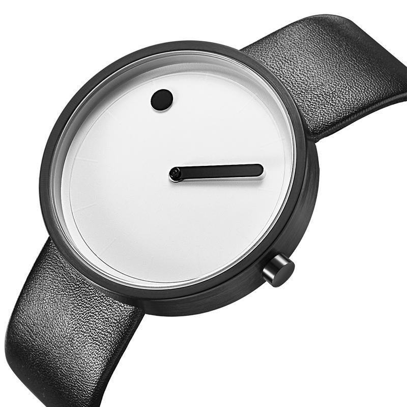 Norvo | IcoolGadgets Kvarts klokke menn Luksus Casual Svart Japan kvarts klokke Enkel Designer Moteklokke mann