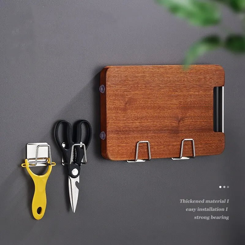 Norvo | Plassbesparende rustfritt stålsvampholder for vasker