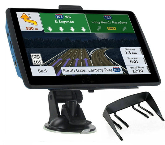 Norvo | 7" GPS Navigasjonssystem – 2025 Oppgradert Sat Nav for Biler & Lastebiler