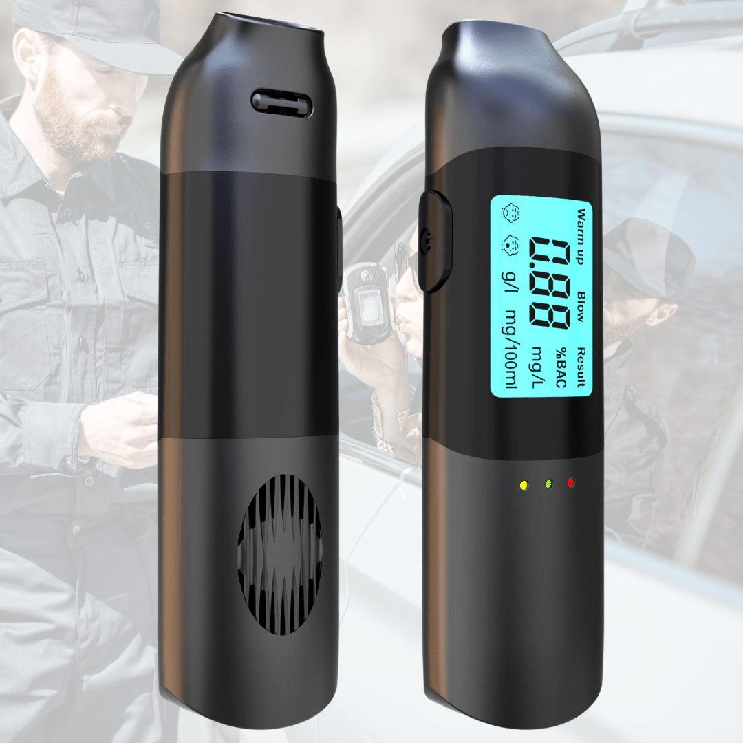 Norvo | Umiddelbar Alkoholtester med USB-lading og 3-sekunders resultater