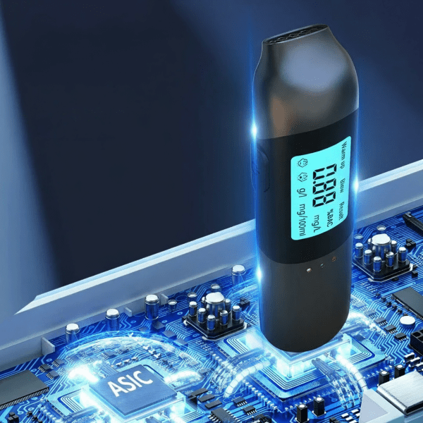 Norvo | Umiddelbar Alkoholtester med USB-lading og 3-sekunders resultater
