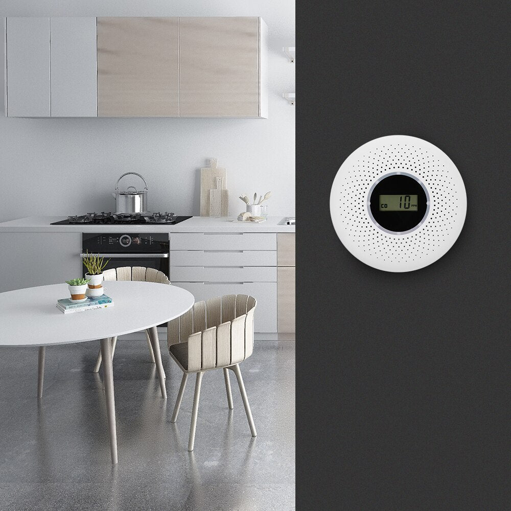 Norvo | CombiSafe Røyk- og Karbonmonoksidvarsler med Langvarig Batteri