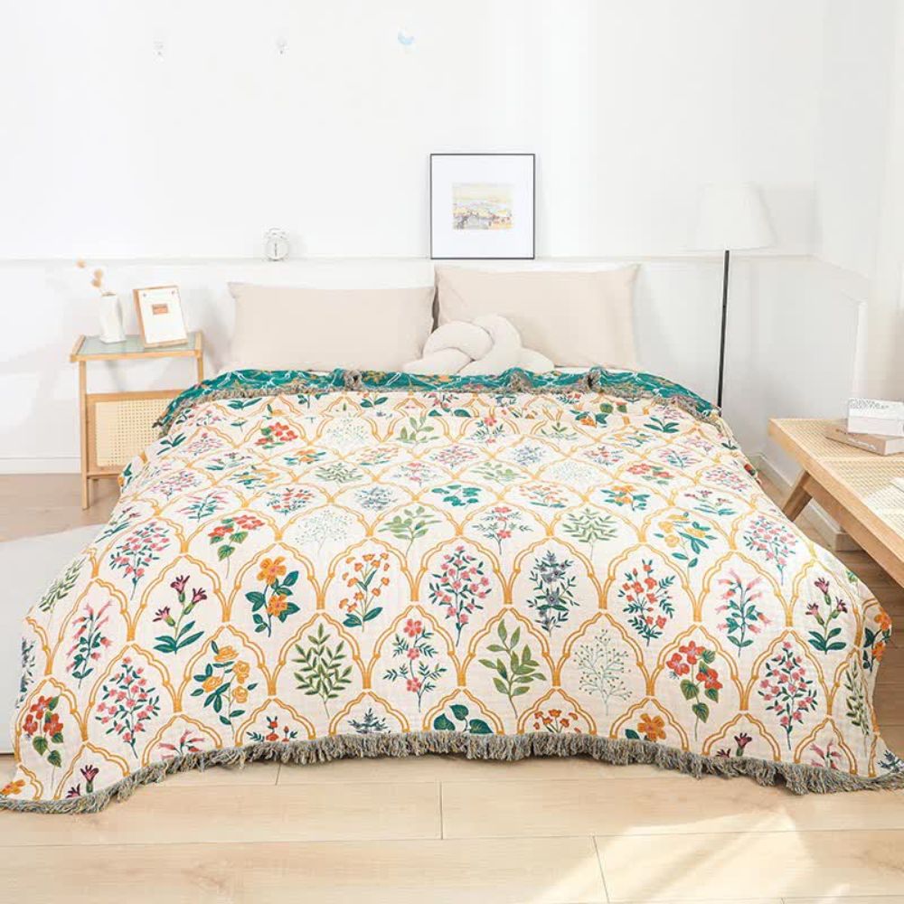 Norvo | Garden Reverie Bomullspledd