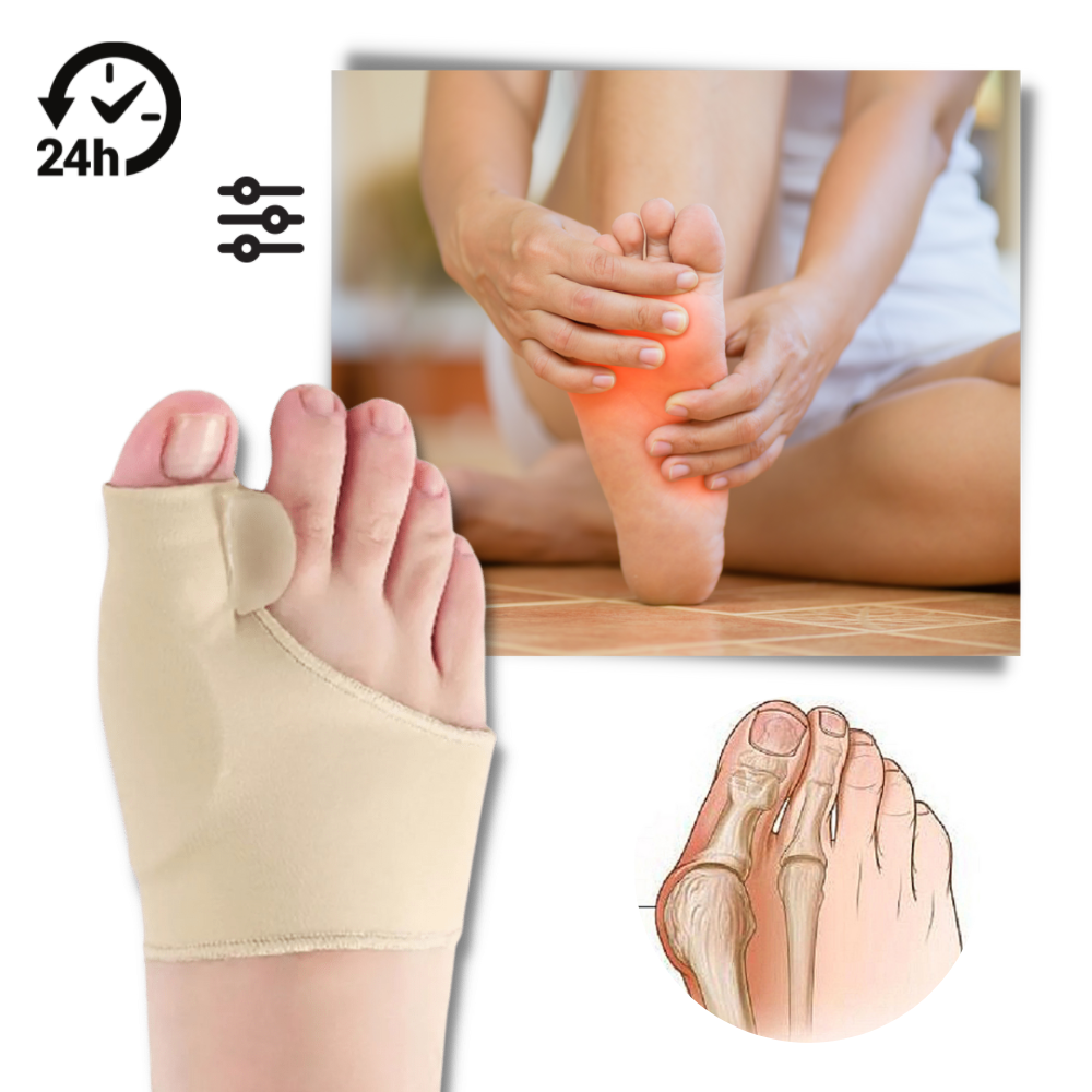 Gel hallux valgus justering
