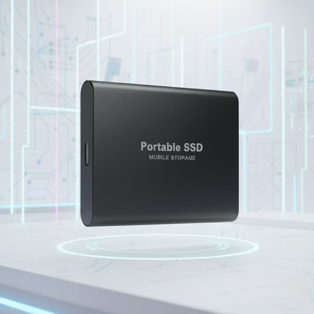 Norvo | Ultra Rask Ekstern SSD – Bærbar Lagring USB 3.1 (Opptil 128GB)
