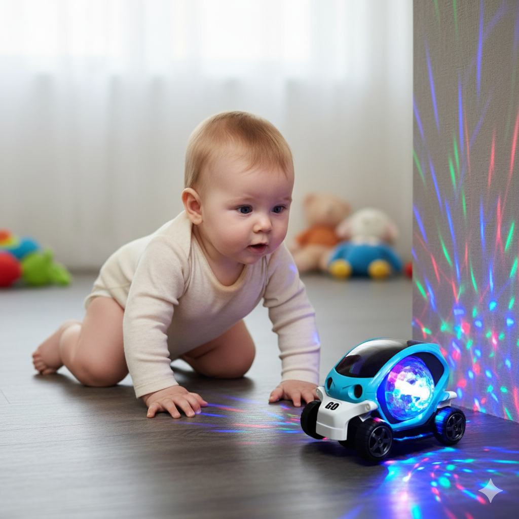 Norvo | Lys opp 360° musikk stuntbil