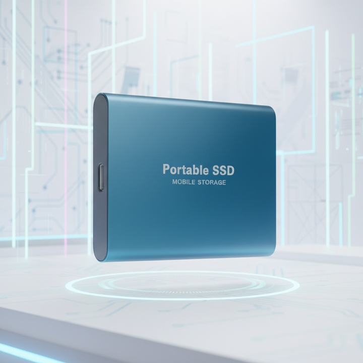 Norvo | Ultra Rask Ekstern SSD – Bærbar Lagring USB 3.1 (Opptil 128GB)