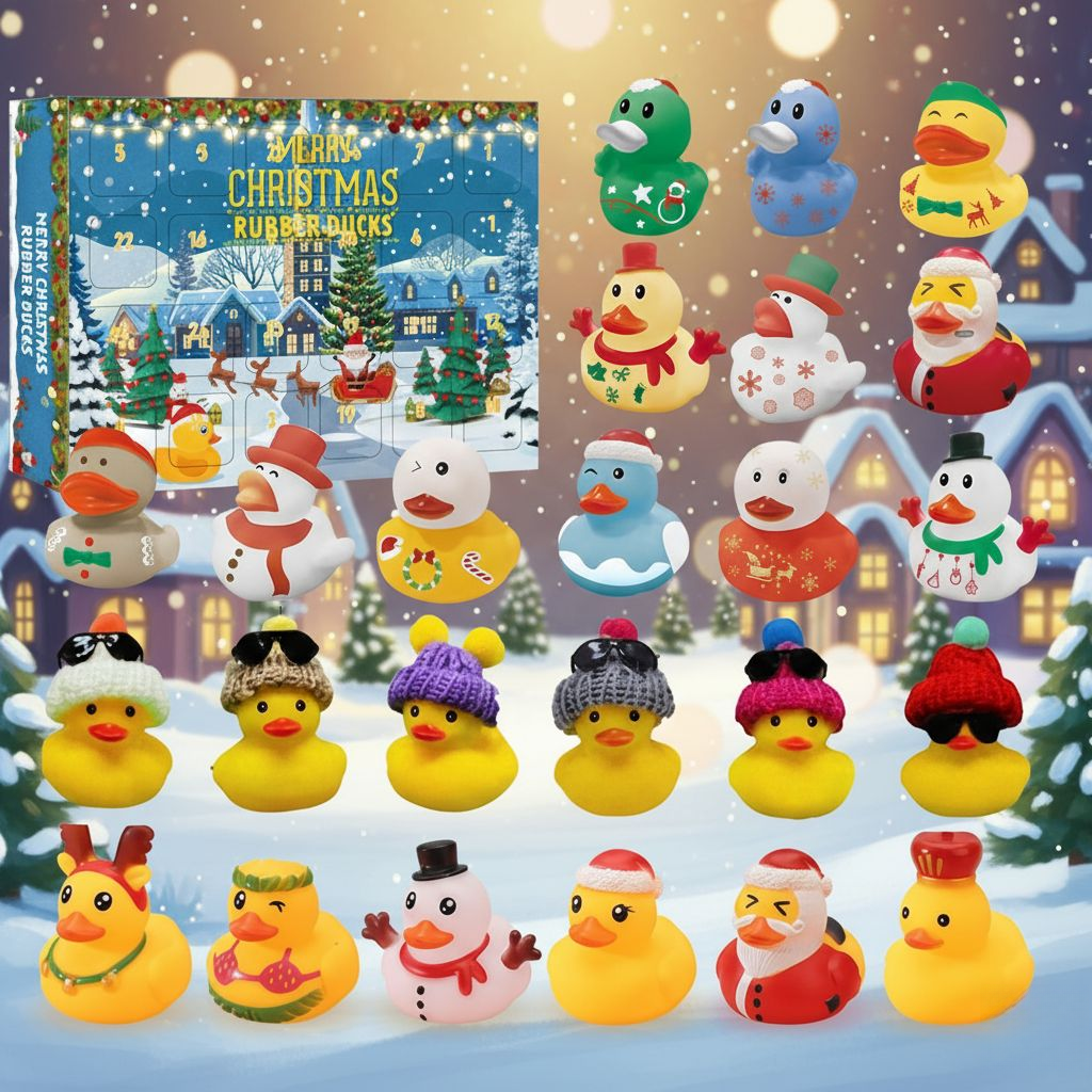 Norvo | Adventskalender – 24 Dager med Gummibjørn & Klemmeleker til Barn