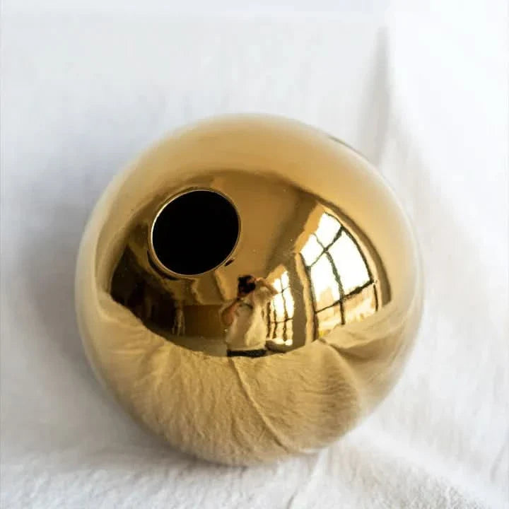 Norvo | Pia - Vakker gull keramisk vase