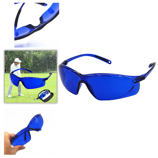 Briller for å finne golfballer