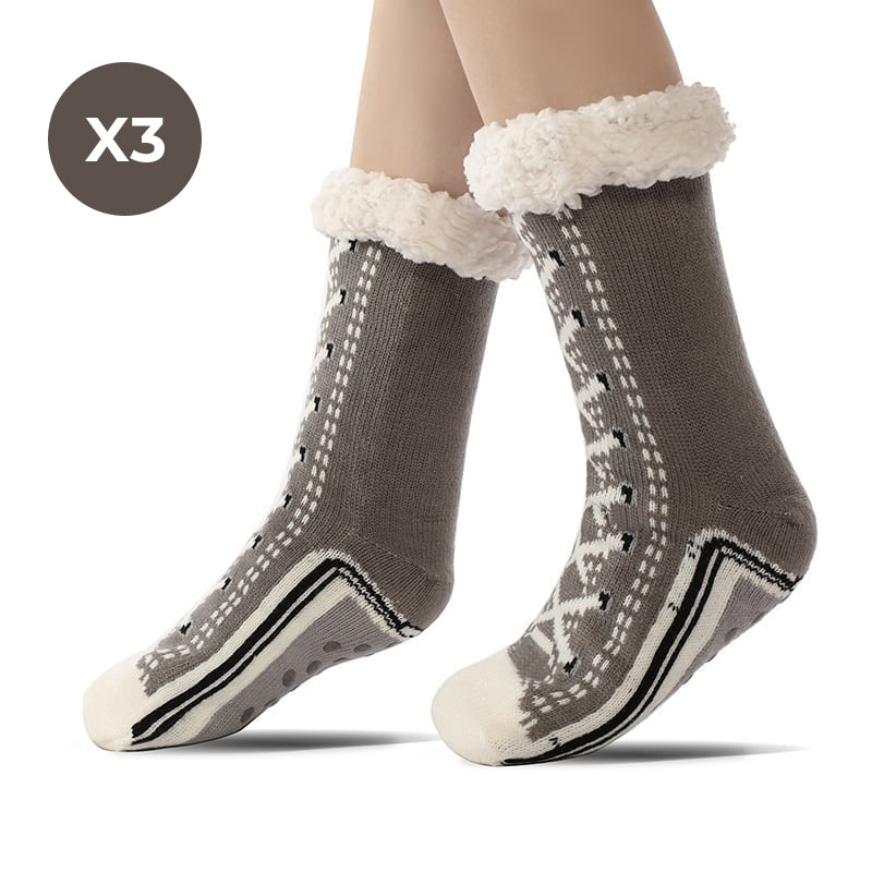 Norvo | Ultra-tykke Cashmere Slipper Hjem Sokker