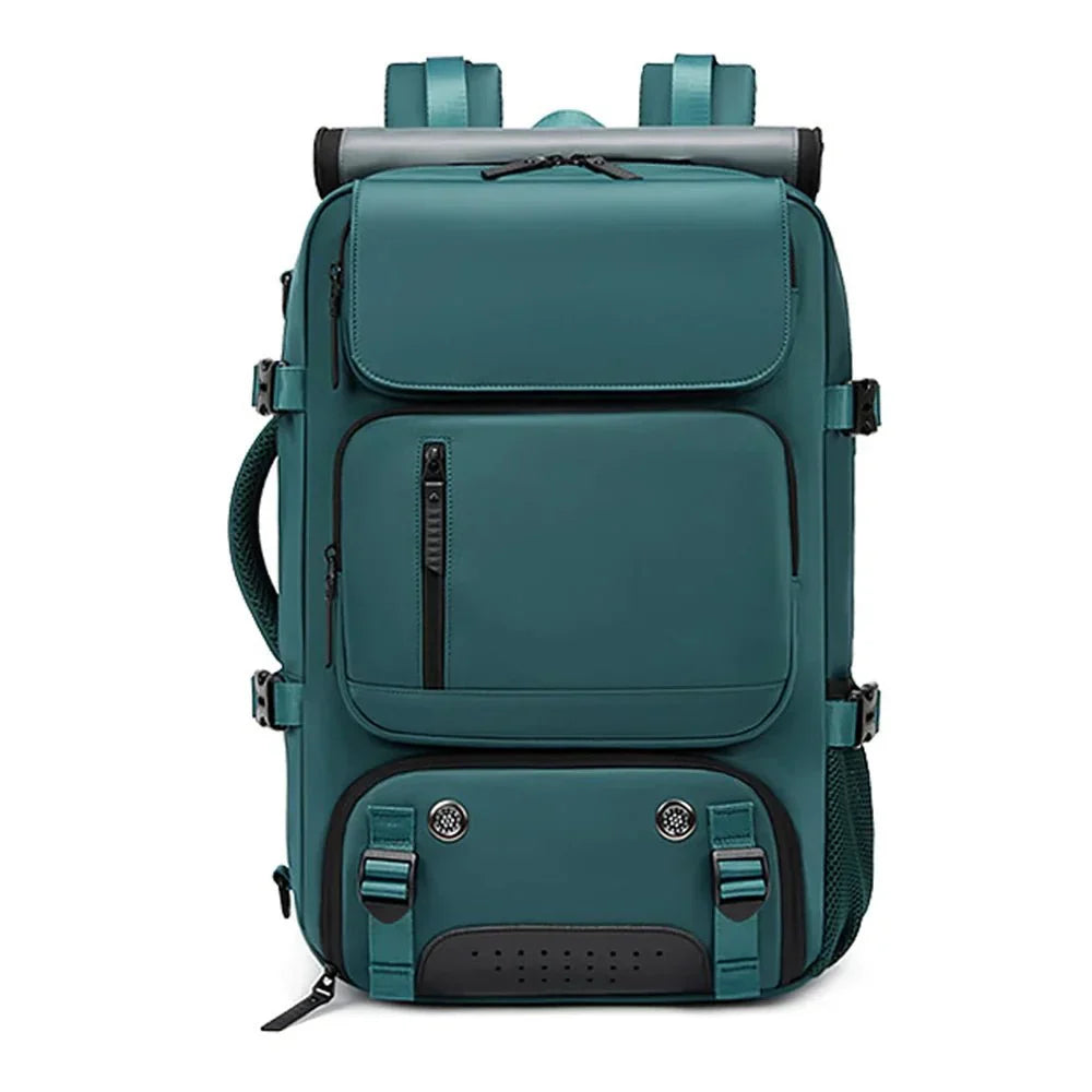 Norvo | TRAVELMAX Pack – Stor vanntett reise ryggsekk med USB-ladeport