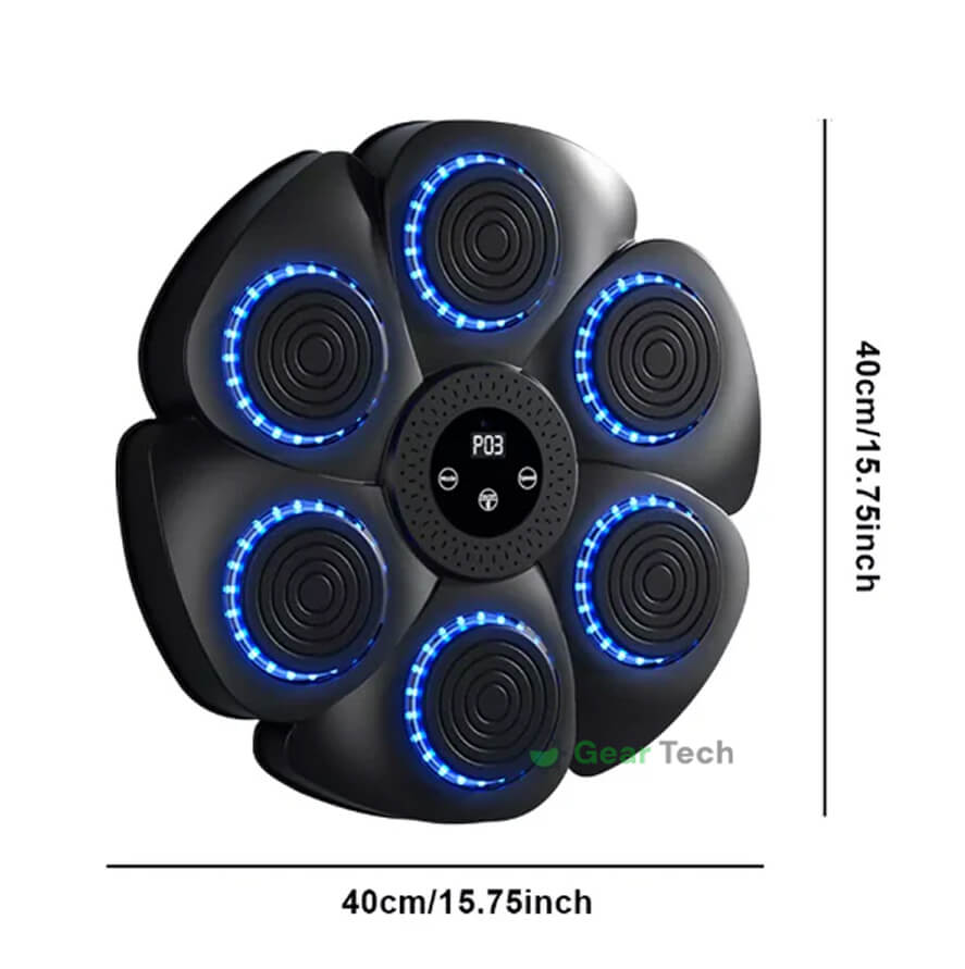 Norvo | Musikk Boksing Maskin | Interaktiv Trening | RGB & Bluetooth