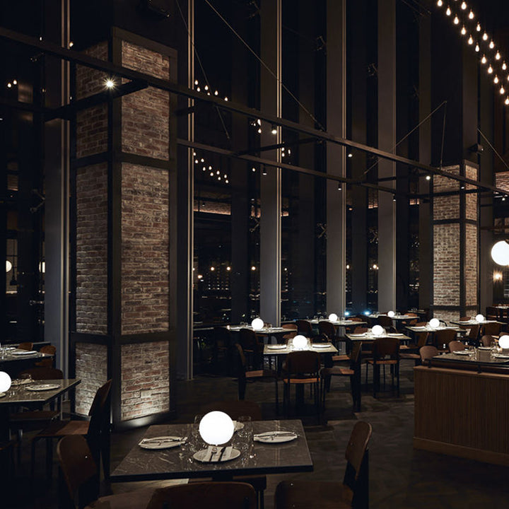 Norvo | GlowSphere – Table lamp with modern worldly charm