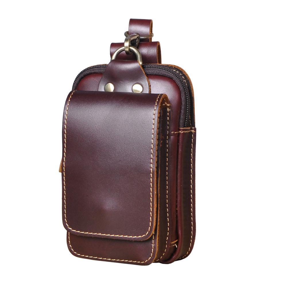 Norvo | Elegant lærbelte-pouch for menn