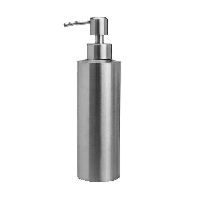 Norvo | Rustfritt stål flytende såpedispenser - Lotionpumpe for håndsåpe på kjøkken & bad, 250ml/350ml/550ml