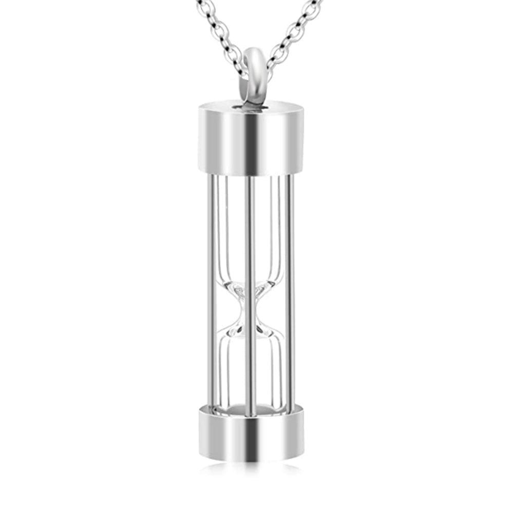 Norvo | Minne Timeglass Glass Necklace