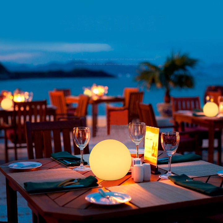 Norvo | GlowSphere – Table lamp with modern worldly charm