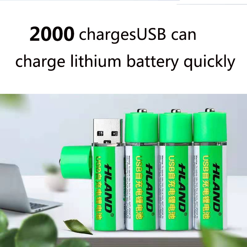 Norvo | 2 deler USB oppladbart batteri