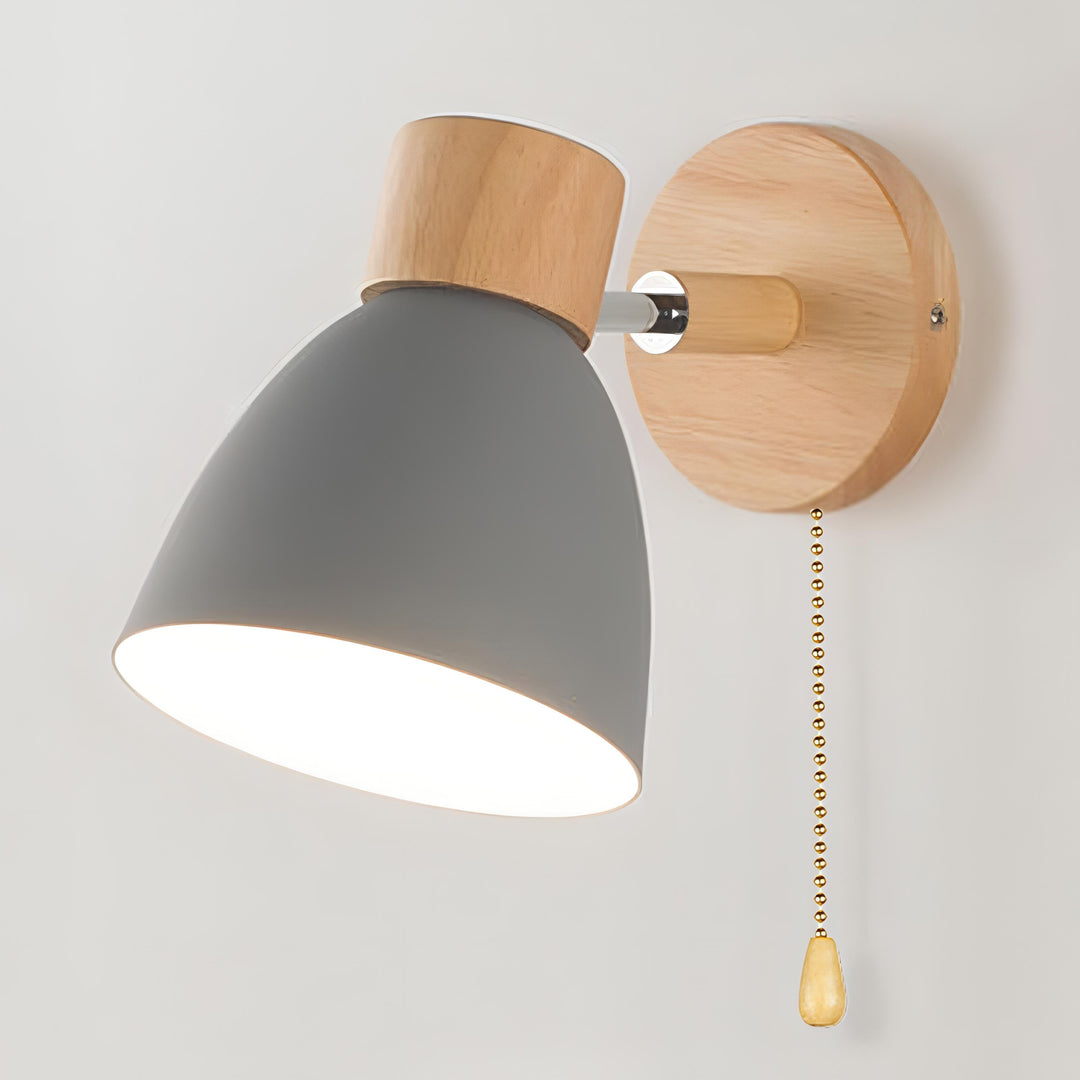 Norvo | Frendorf - Nordisk-modern hengende bryter vegglampe laget av tre