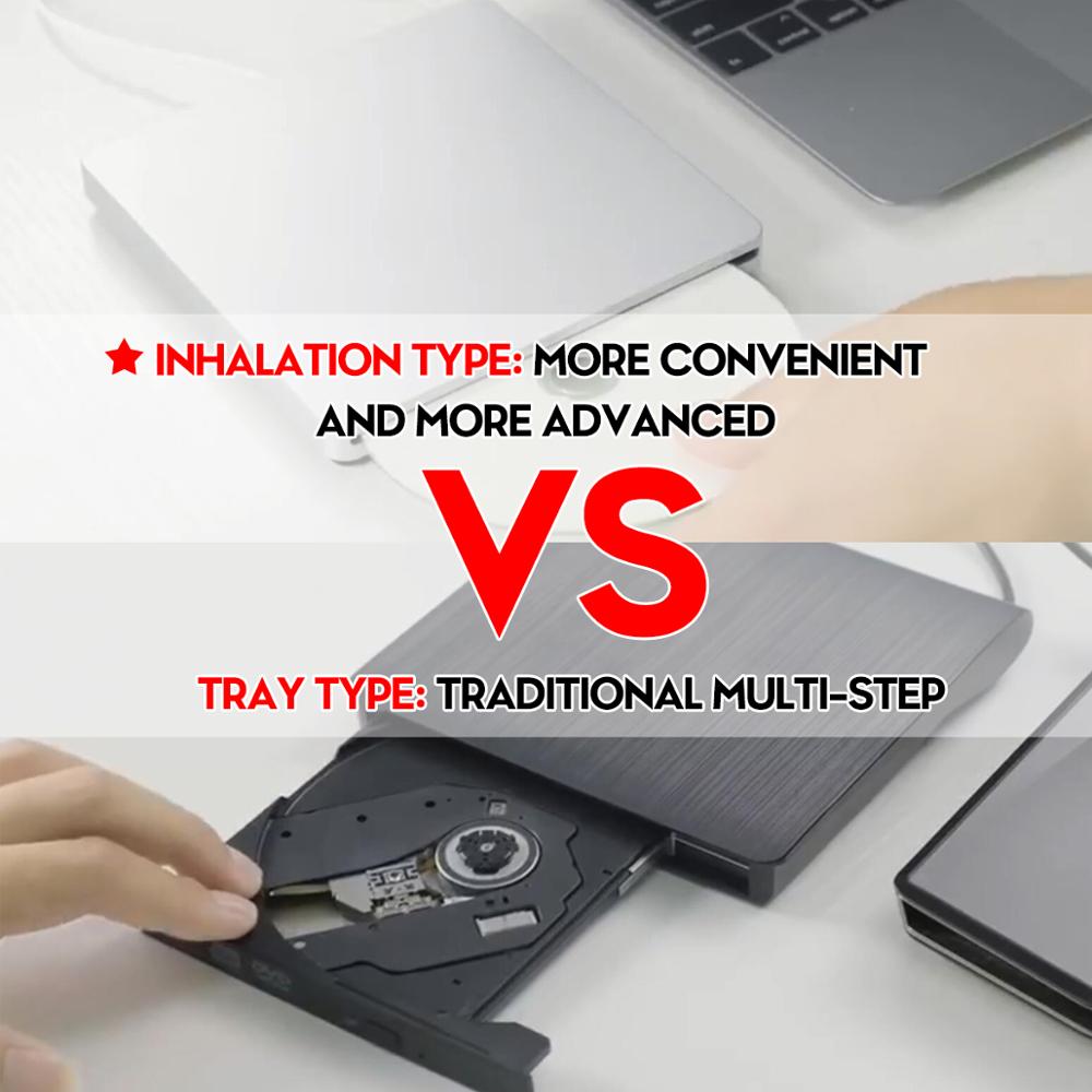 Norvo | Ekstern DVD-opptaker for optiske stasjoner bærbar for MacBook Air