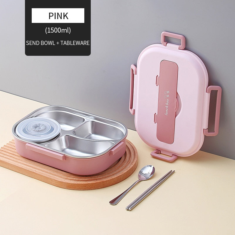 Norvo | Rustfritt stål flere rom barnelunsjboks