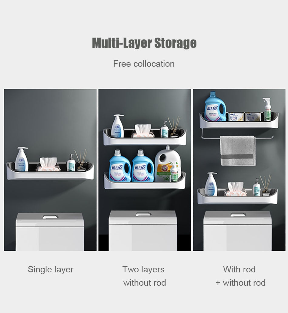 Norvo | Veggmontert Oppbevaring Master Badekar Hylle