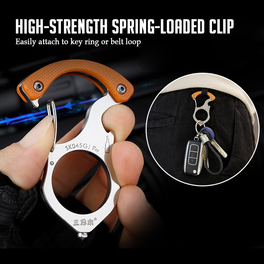 Norvo | Ultimate Adventure Multi-Tool Ring Keychain