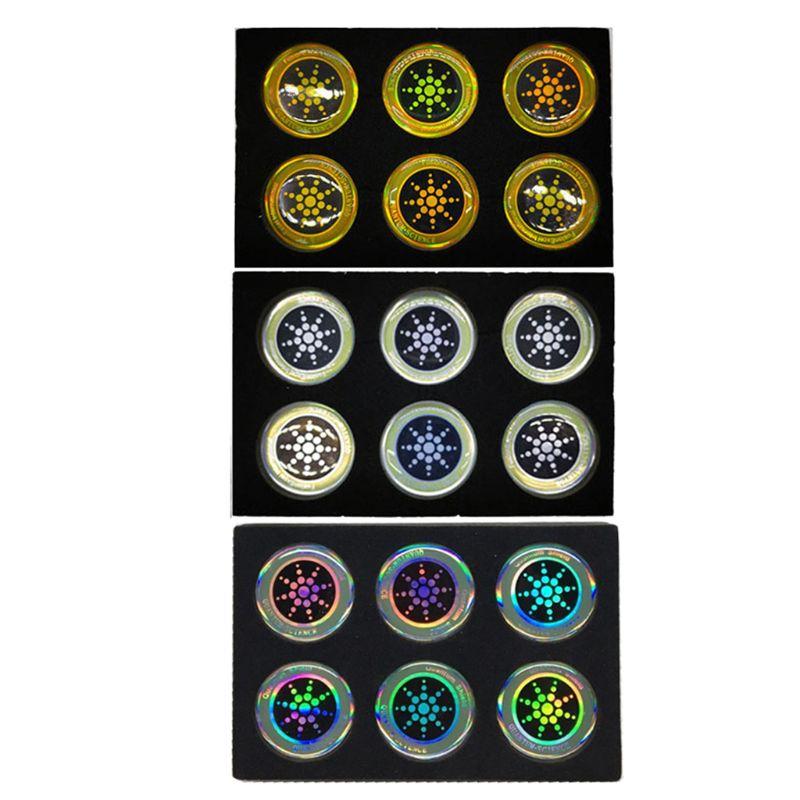 Norvo | Blokker Strålingsbeskyttelsesklistermerker for Mobiltelefoner (6 Stykker)