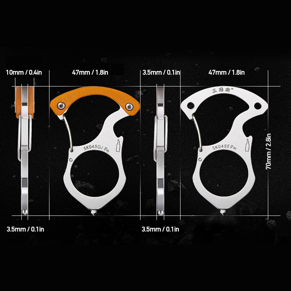 Norvo | Ultimate Adventure Multi-Tool Ring Keychain