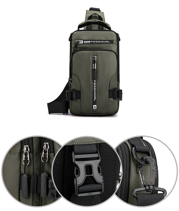 CityTrek Bag - Stilfull vanntett Oxford crossover Norvo