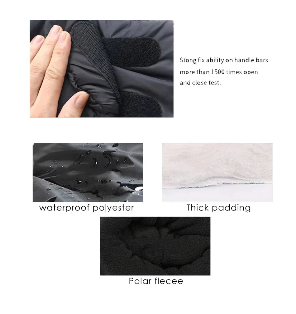 Norvo | Vogn hansker for foreldre – Vinterhåndvarmere for vogn