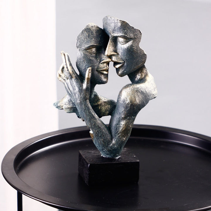 ArtEnsemble – Elegant Skulptur av Sammenkobling Norvo