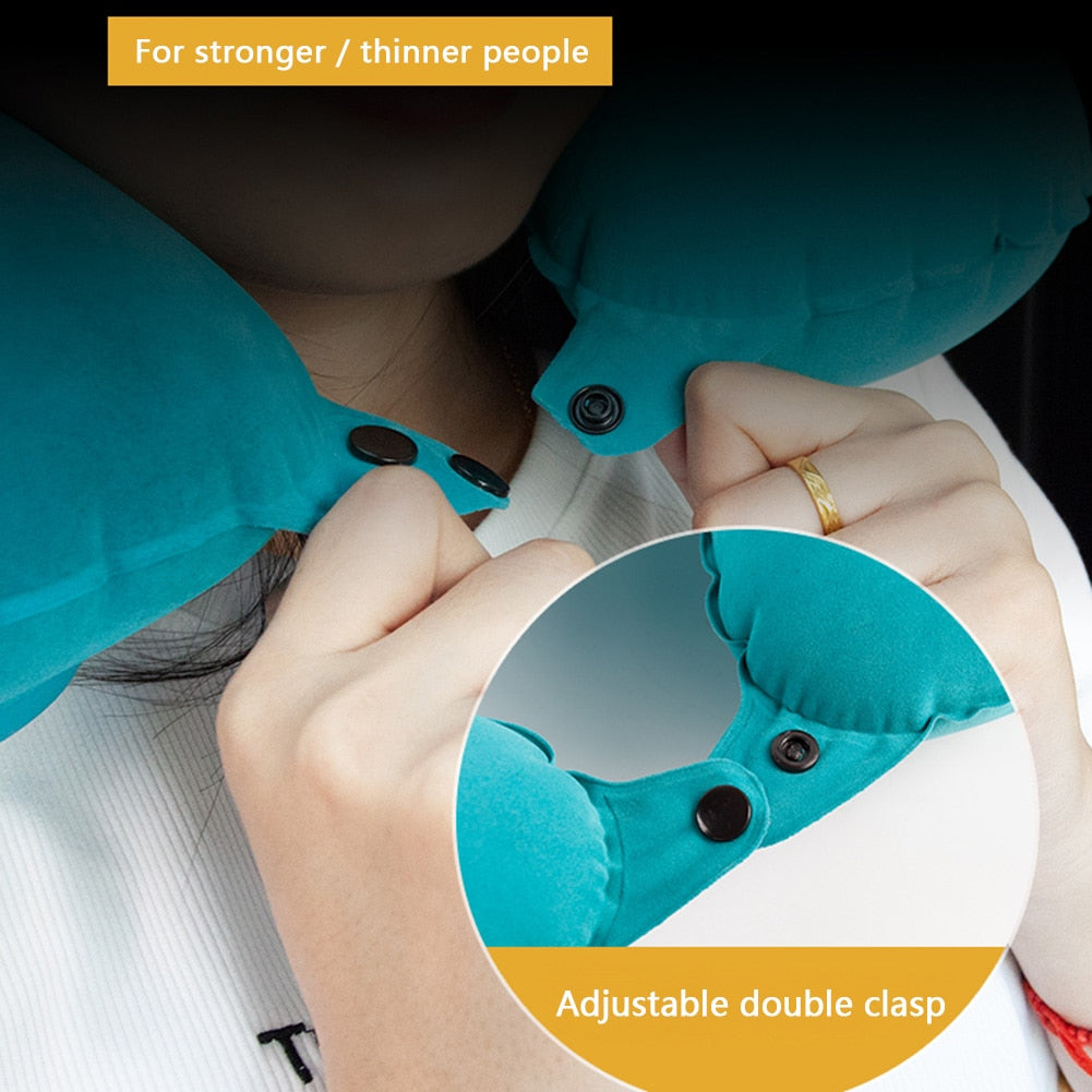 Norvo | Air Rest Inflatable Easy Pump Nakkepute