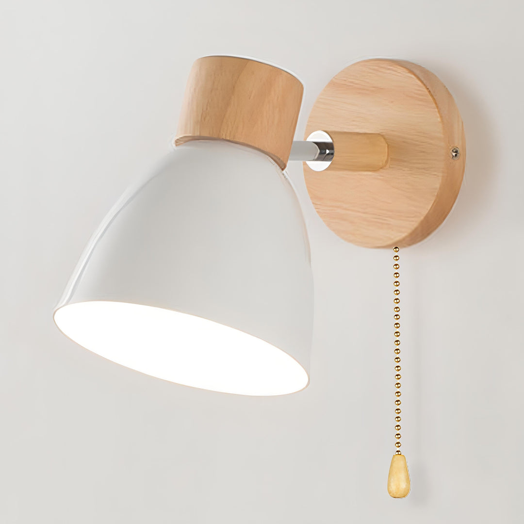 Norvo | Frendorf - Nordisk-modern hengende bryter vegglampe laget av tre