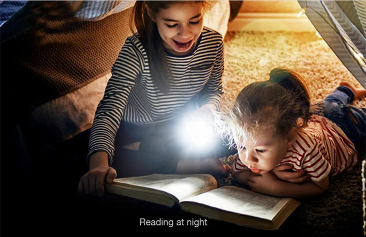 Norvo | Bærbar LED Campinglampe med Power Bank – Oppladbar, USB-tilkobling, for utendørs bruk og nødsituasjoner