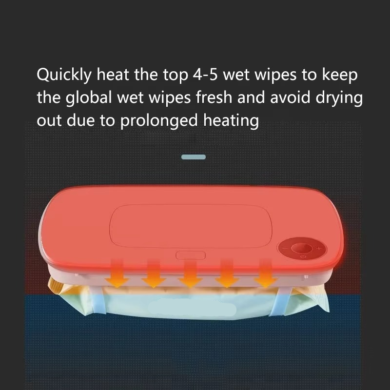 Norvo | Bærbar Baby Wet Wipe Varmer og Fuktig Håndkle Varmer
